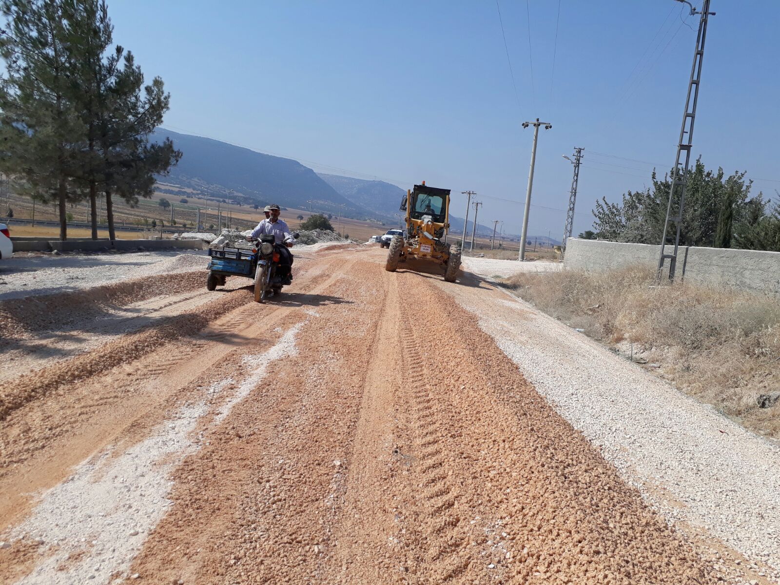 BÜYÜKŞEHİR KARTALKAYA BARAJ YOLUNDA