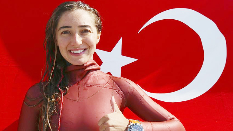 MİLLİ DALGIÇ ŞAHİKA ERCÜMEN RUMKALE'DE DALACAK