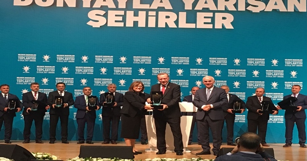 BÜYÜKŞEHİR’İN SAĞLIK PROJELERİ ÖDÜL GETİRDİ