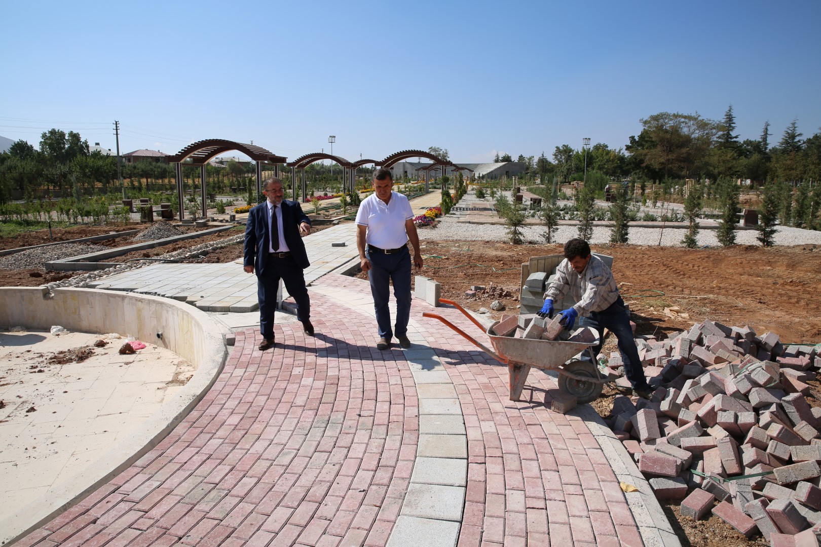RABİA PARKI’NDA GELİNEN SON NOKTA…