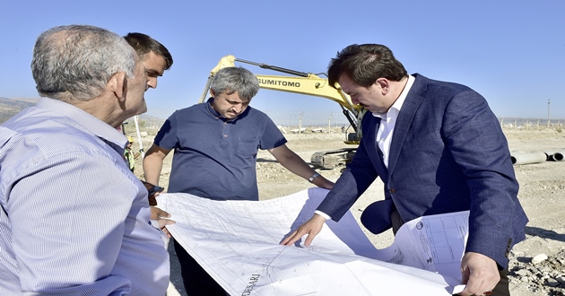 YENİ SANAYİ ALT YAPI ÇALIŞMALARI DEVAM EDİYOR