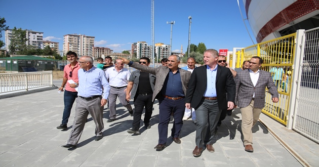 STADYUM BÖLGESİNE ÜST GEÇİT...
