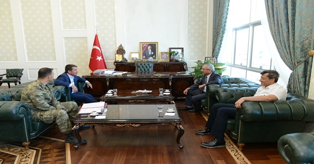 KSÜ Türkoğlu Yerleşkesini Ziyaret Ederek İncelemelerde Bulundu