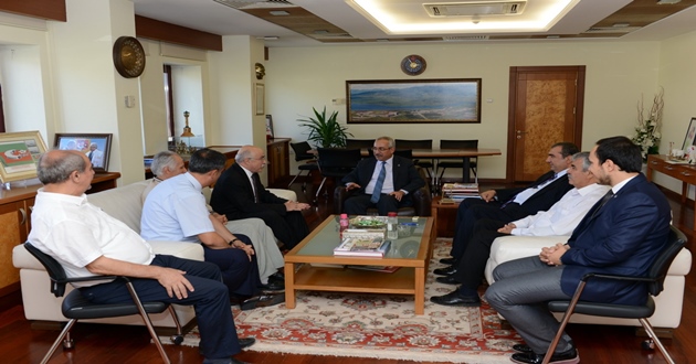 Türk Ocakları Genel Başkanı Prof. Dr. Mehmet Öz, Rektör Deveci’yi Ziyaret Etti