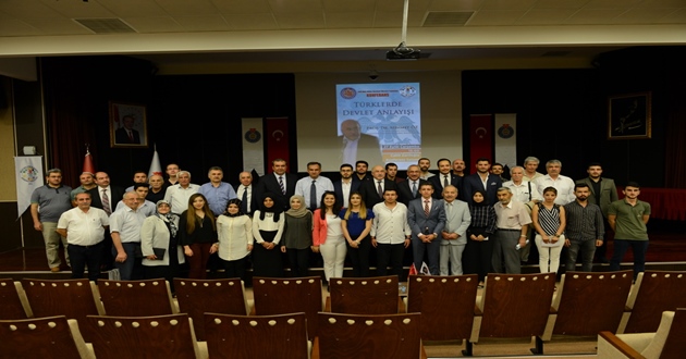 Türk Ocakları Genel Başkanı Prof. Dr. Mehmet Öz, KSÜ’de “Türklerde Devlet Anlayışı” Konulu Konferans Verdi