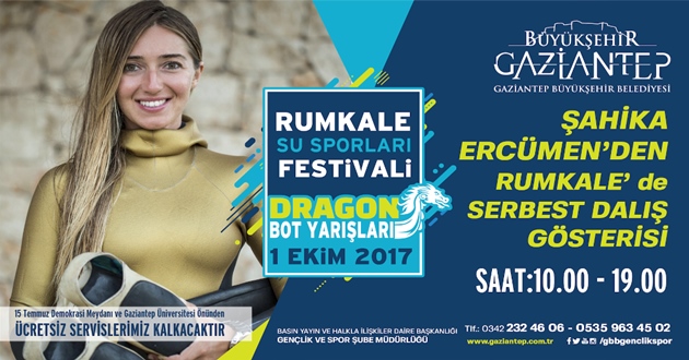 TARİHİ RUMKALE'DE ‘SU SPORLARI FESTİVALİ’ BAŞLIYOR