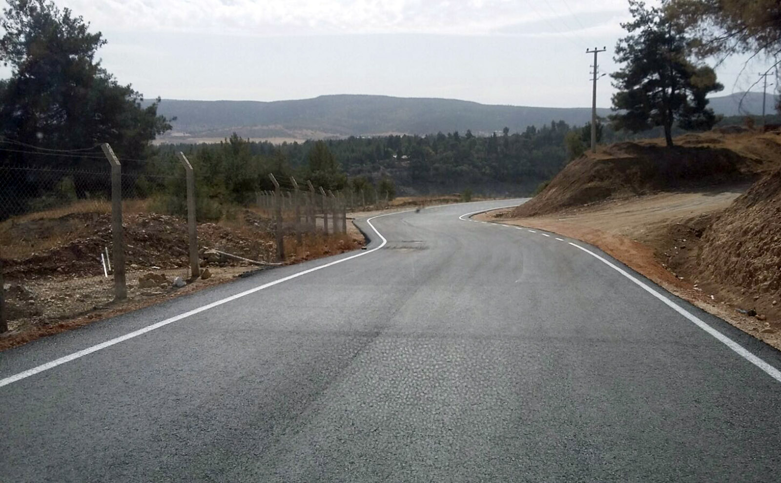 BÜYÜKNACAR GRUP YOLU’NA ÇİZGİ