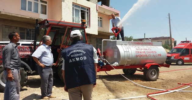 SU TANKERLERİNDEN VERİM ALINDI