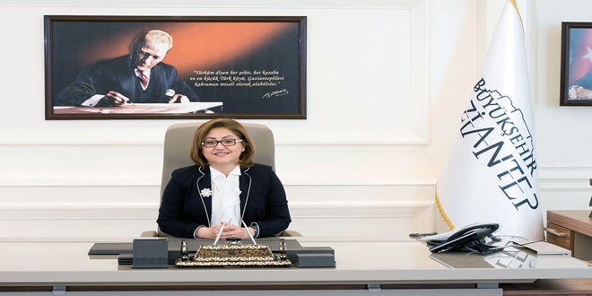 BAŞKAN FATMA ŞAHİN’E, ŞEREF PLAKETİ VERİLECEK