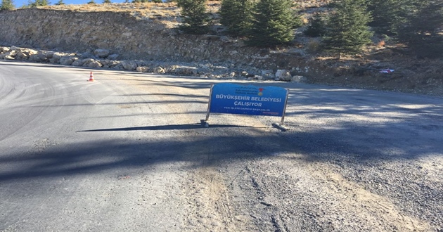YEDİKUYULAR YOLUNDA GENİŞLETME