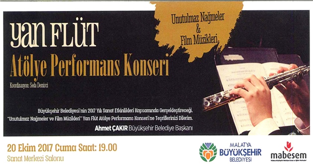 YAN FLÜT ATÖLYE PERFORMANS KONSERİ
