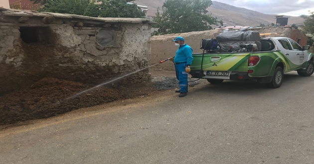 LARVA MÜCADELESİ DEVAM EDİYOR