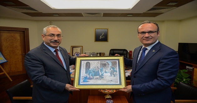 MHP Kahramanmaraş İl Başkanı Doğan, Rektör Deveci’yi Ziyaret Etti