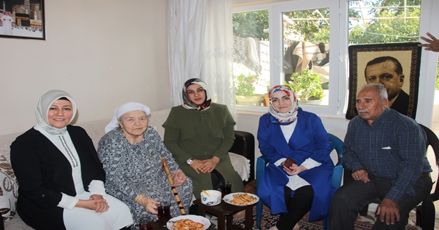 BÜYÜKŞEHİR’DEN YAŞLILARA ZİYARET