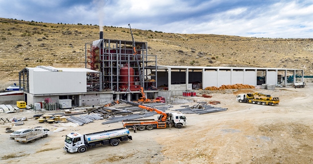 ENTEGRE TESİSİNDE ELEKTRİK ÜRETİMİ BAŞLADI