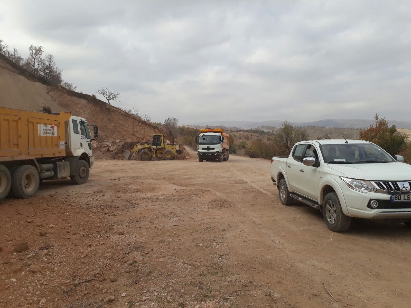 GRUP YOLLARINDA STABİLİZE ÇALIŞMASI DEVAM EDİYOR