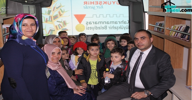 BÜYÜKŞEHİR BELEDİYESİ ÇOCUKLARA KÜTÜPHANECİLİĞİ AŞILIYOR