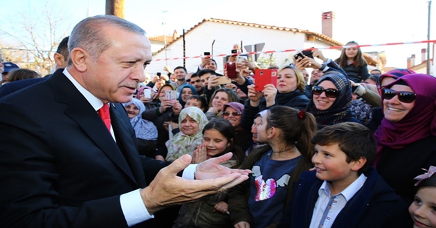 Cumhurbaşkanı Erdoğan Gümülcine’de