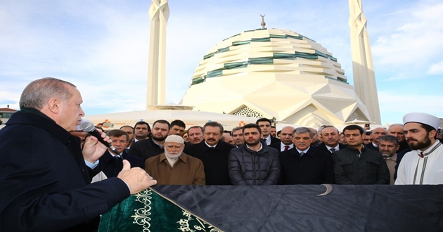 Cumhurbaşkanı Erdoğan, İTO Başkanı Çağlar’ın Cenaze Törenine Katıldı