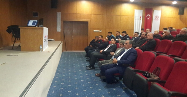 İŞ GÜVENLİĞİ EĞİTİMLERİ DEVAM EDİYOR
