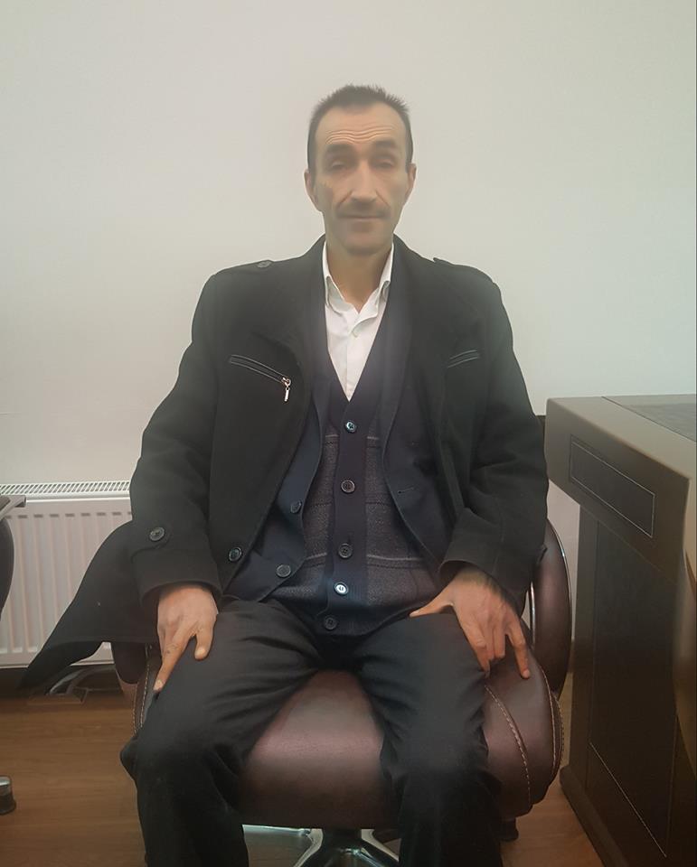 Elbistan Altı Nokta Görme Engelliler Dernek Başkanı Hasan Koyuncu Belediye Başkanı Av. Durmuş Küçük'e teşekkür etti