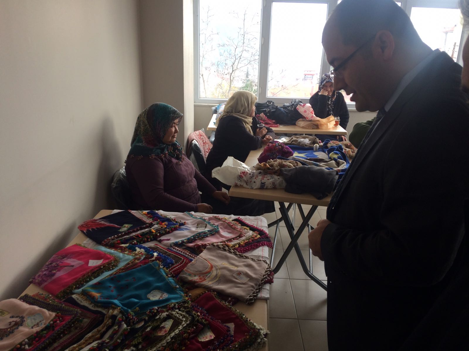 ANDIRIN’DA KAMEK KURSLARI DEVAM EDİYOR