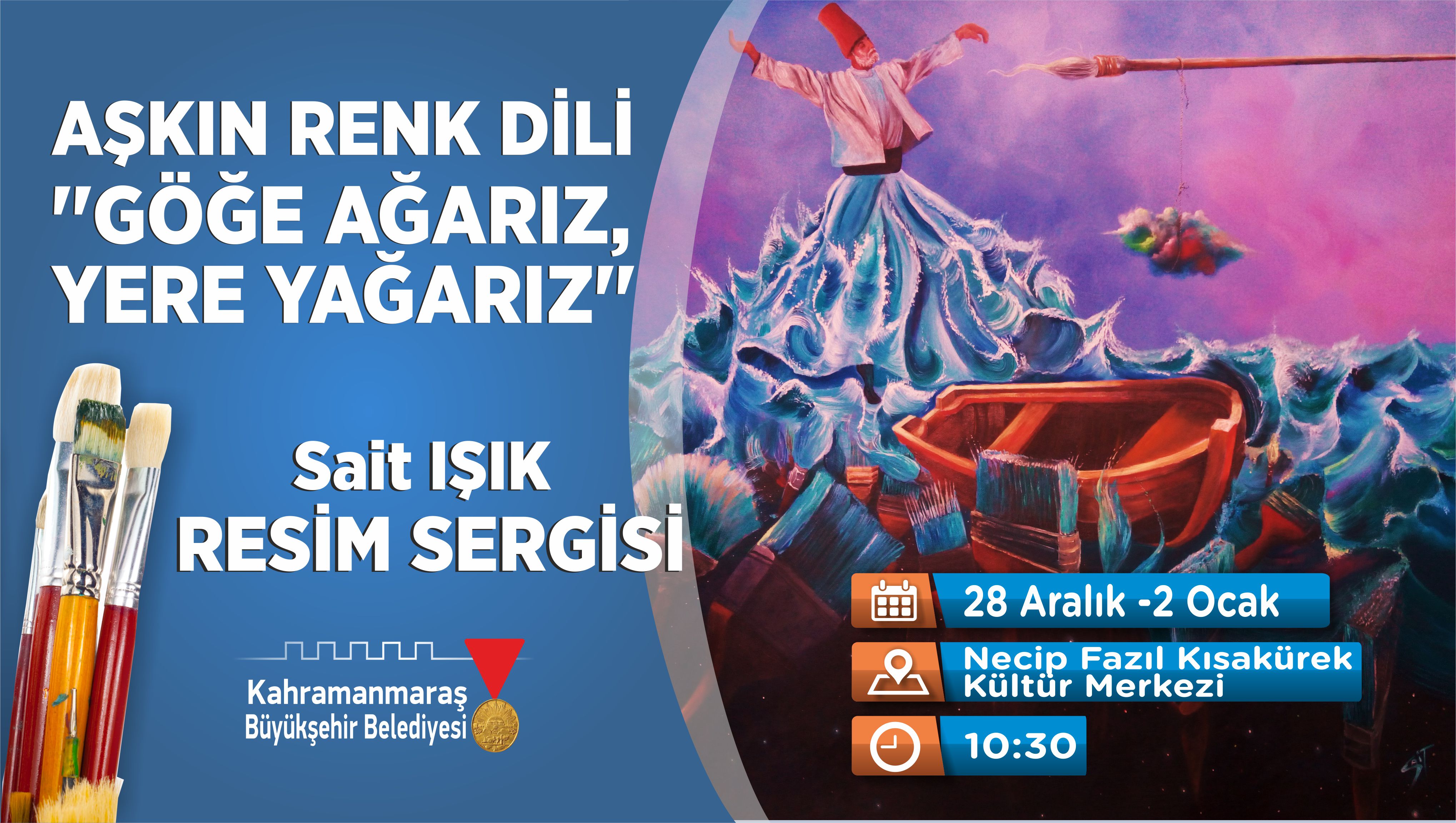 AŞKIN RENK DİLİ RESİM SERGİSİ