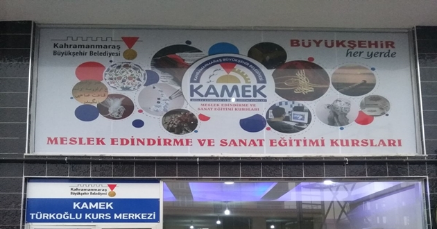 TÜRKOĞLU’NDA KURSLAR DEVAM EDİYOR