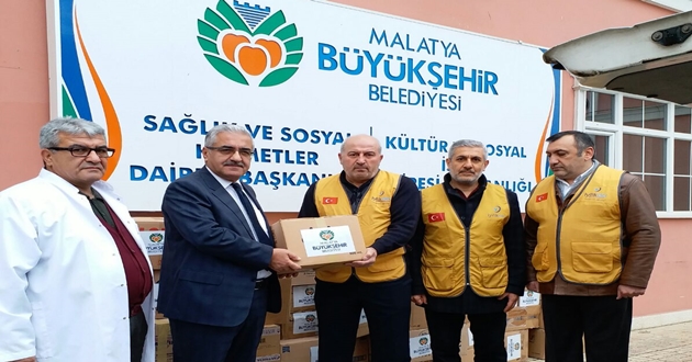 BÜYÜKŞEHİR’DEN 2.3 MİLYONLUK İLAÇ YARDIMI