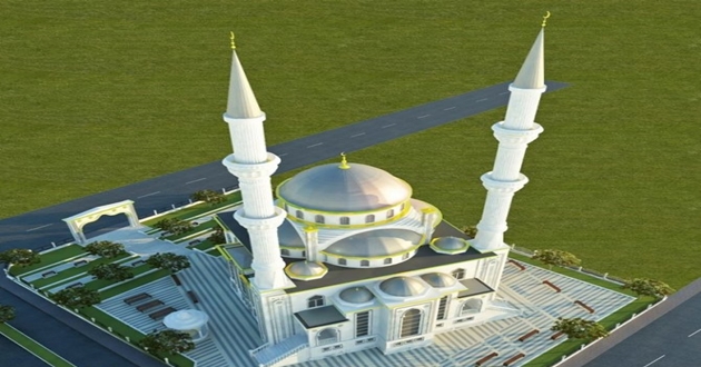 KULUNCAK MERKEZ CAMİSİ YAPILIYOR