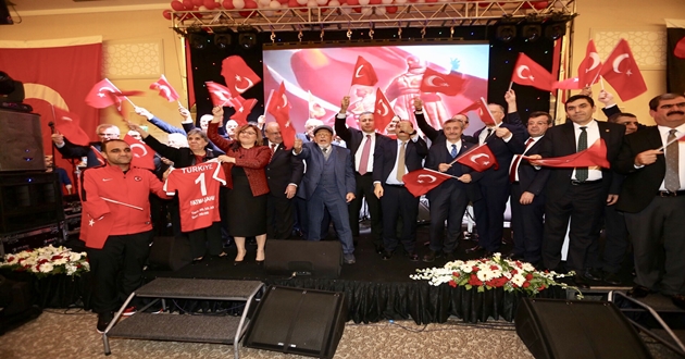 GAZİANTEP 25 ARALIK RESEPSİYONUNDA BULUŞTU