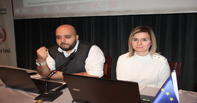 Erasmus+ bilgilendirme toplantısı yapıldı