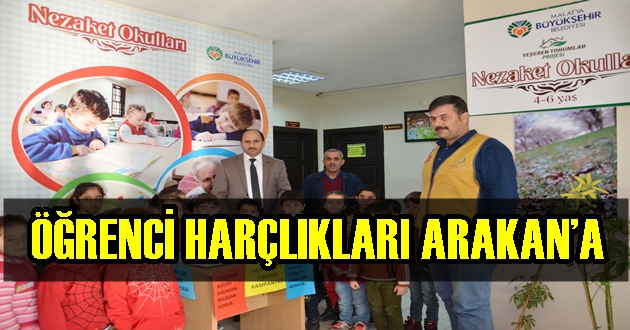 ÖĞRENCİ HARÇLIKLARI ARAKAN’A