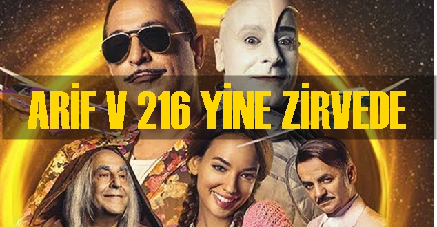 ARİF V 216 YİNE ZİRVEDE