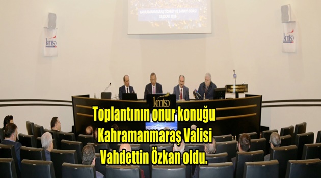 KMTSO 54. MECLİS TOPLANTISI YAPILDI