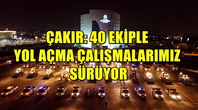 Malatya 'da 300 Mahalle yolu Yoğun Kar yağışından kapandı