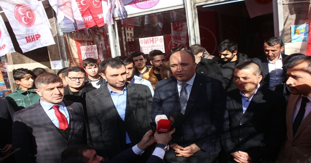 MHP DULKADİROĞLU TEŞKİLATI ÜYE ÇALIŞMALARINA DEVAM EDİYOR