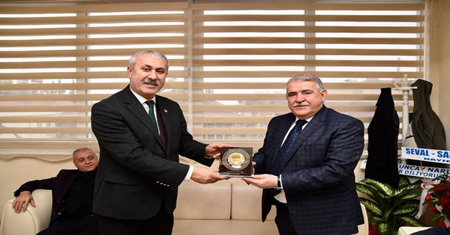 BAŞKAN MAHÇİCEK MHP VE CHP İL BAŞKANLARINI ZİYARET ETTİ
