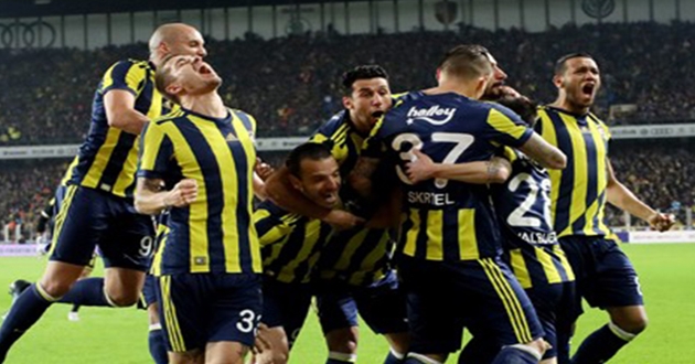 FENERBAHÇE DOKUZUNCU SIRADA