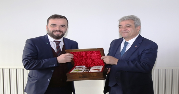 EVSİD HEYETİ, BAŞKAN ZABUN’U ZİYARET ETTİ