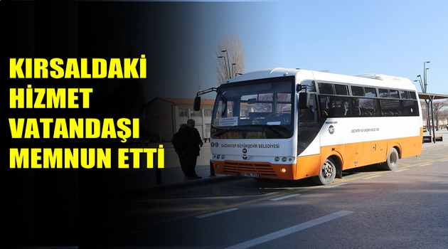 VATANDAŞ HİZMETTEN ZİYADESİYLE MEMNUN