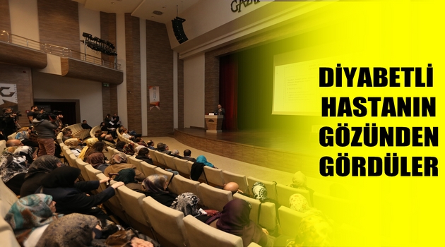 DİYABETİN GÖZE ETKİLERİ MASAYA YATIRILDI