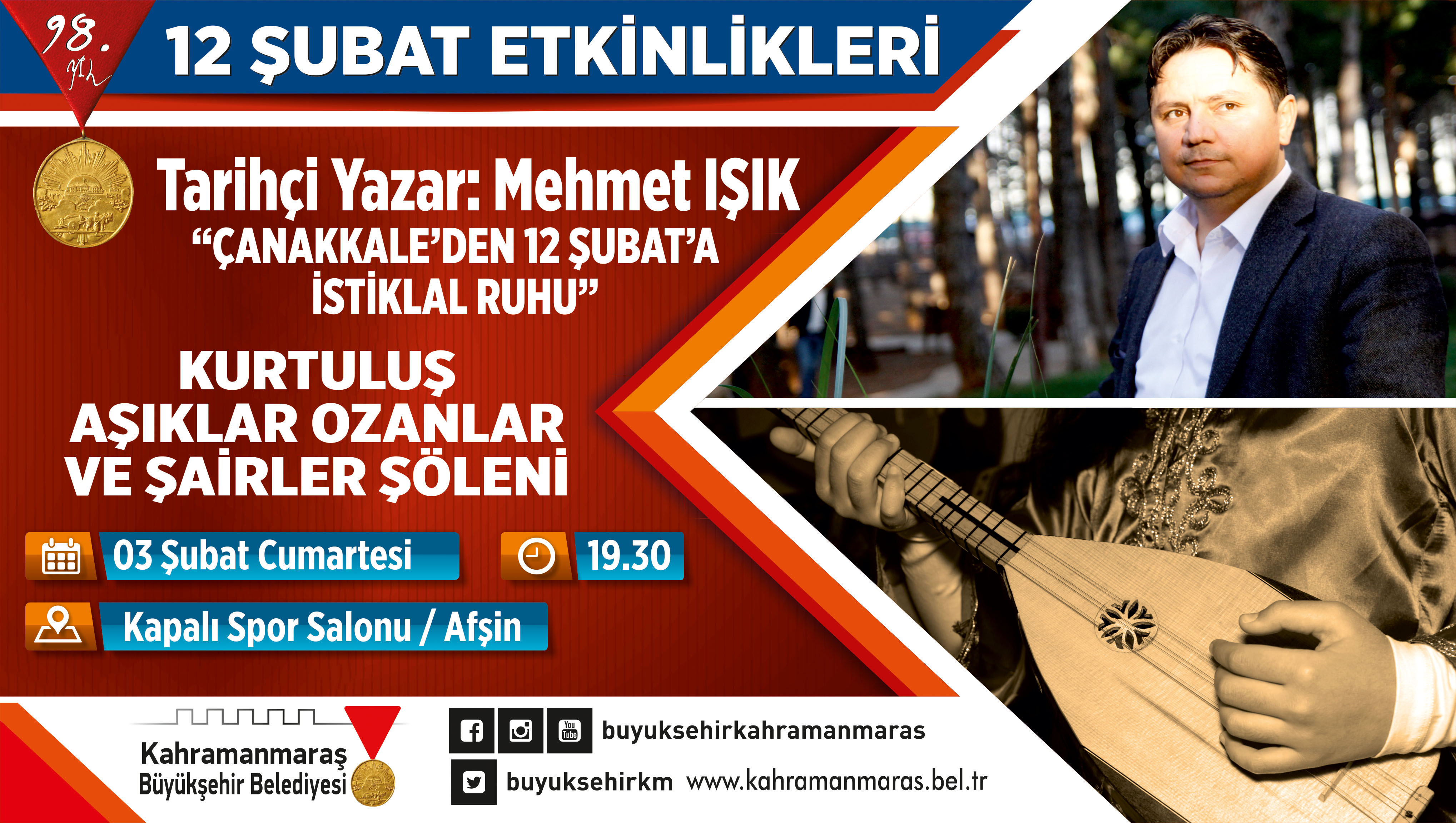 BÜYÜKŞEHİR’DEN ‘İSTİKLAL RUHU’ KONFERANSI