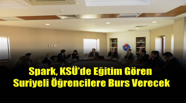 AB Türkiye Delegasyonu Uzmanları ve Spark Yetkilileri KSÜ'yü Ziyaret Etti