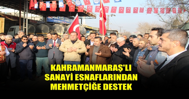 SANAYİ ESNAFINDAN CEPHEYE YARDIM