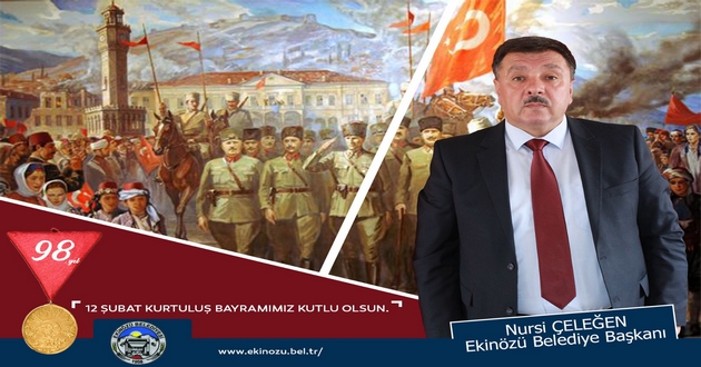 Başkan Çeleğen’den '12 Şubat Kurtuluş Bayramı' mesajı
