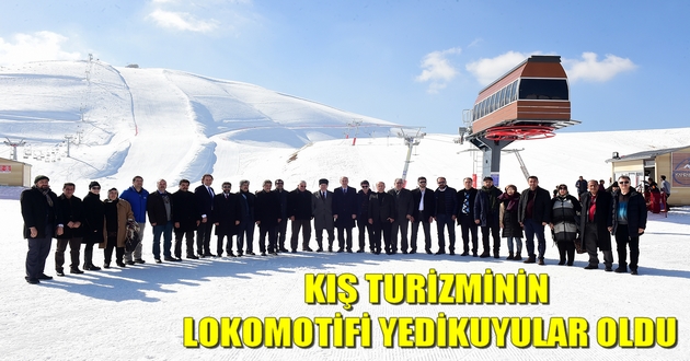 KIŞ TURİZMİNİN LOKOMOTİFİ YEDİKUYULAR OLDU