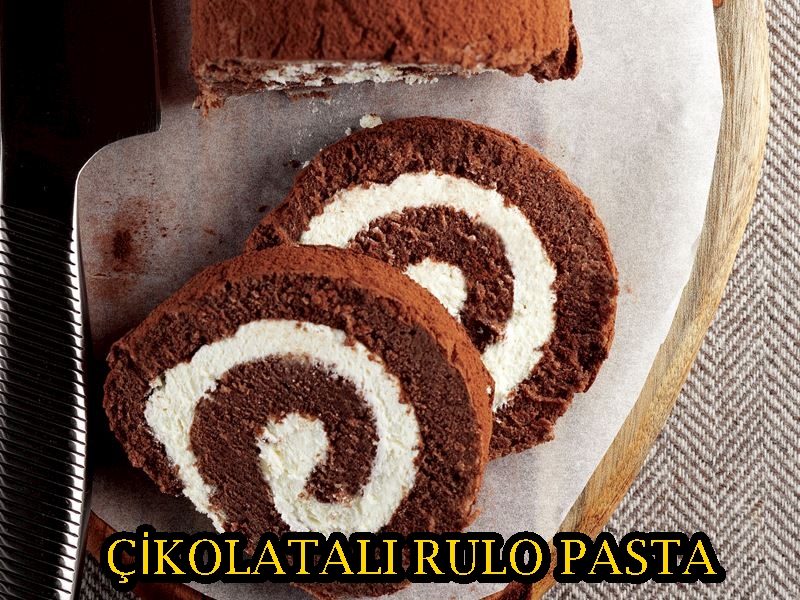 Çikolatalı Rulo Pasta