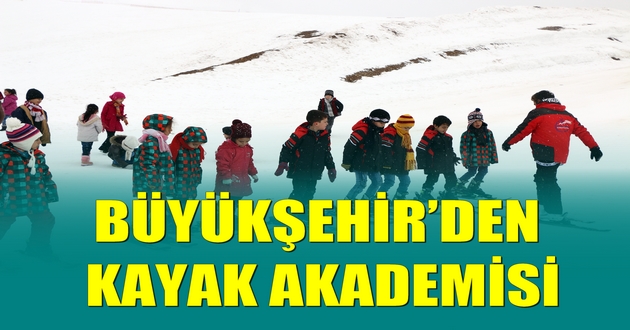 BÜYÜKŞEHİR’DEN KAYAK AKADEMİSİ