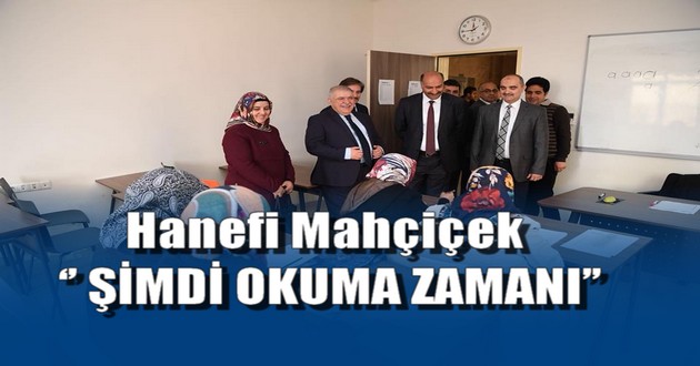Hanefi Mahçiçek ‘’ ŞİMDİ OKUMA ZAMANI’’